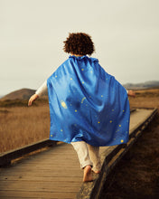 Load image into Gallery viewer, Sarah&#39;s Silks | Silk Cape in Starry Night
