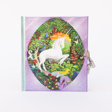 Load image into Gallery viewer, front view unicorn diary

