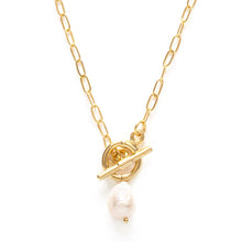 Load image into Gallery viewer, Amano Studio |  Toggle Clasp with Pearl Necklace
