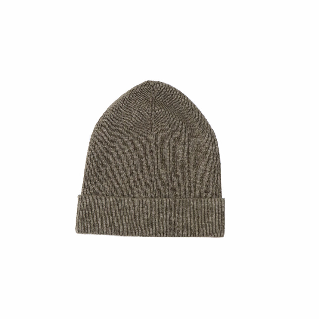 It Is Well | Ribbed Beanie in Earth