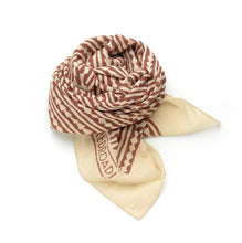 Load image into Gallery viewer, Bandana | Diamond Stripe in Ivory Maize
