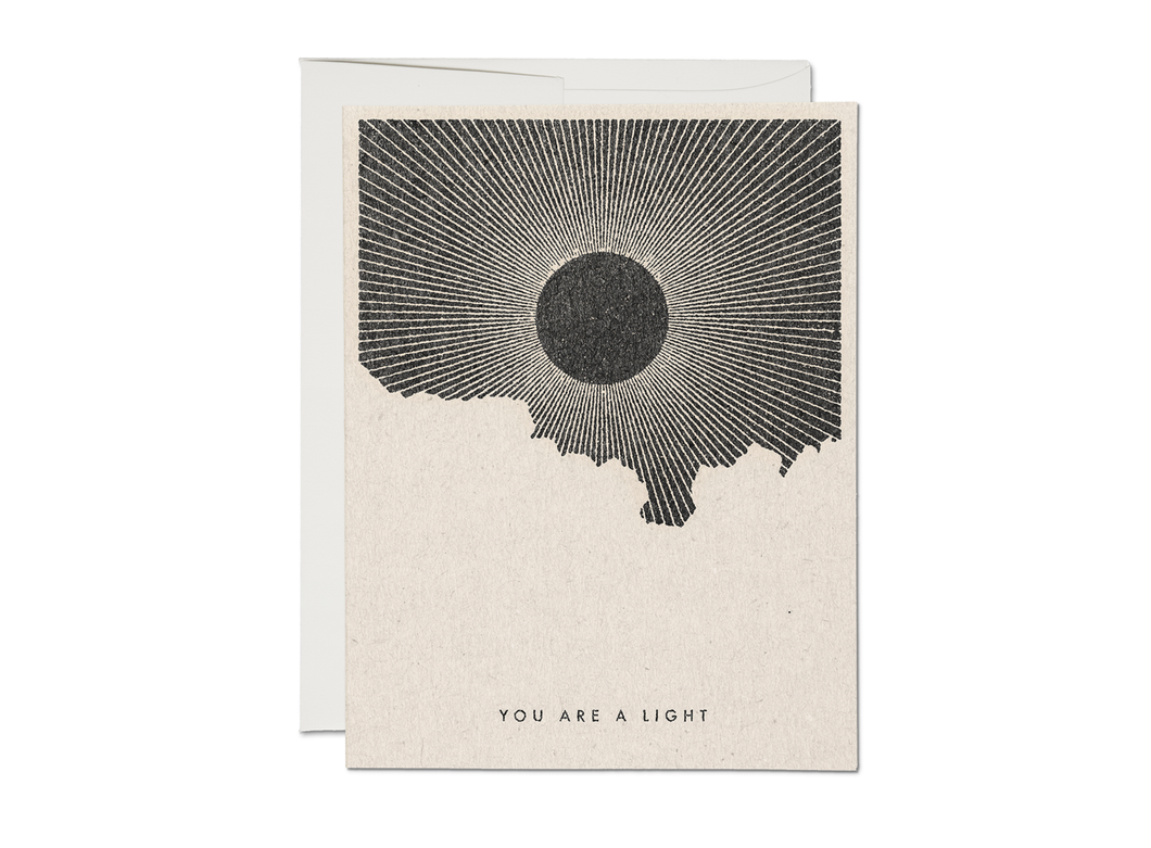 You Are A Light Card